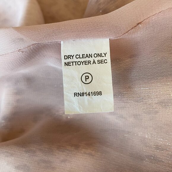 NWT Ramy Brook NY Silk Printed Norah Sleeveless V-Neck Top in Blush, Size: XXS - Picture 12 of 12